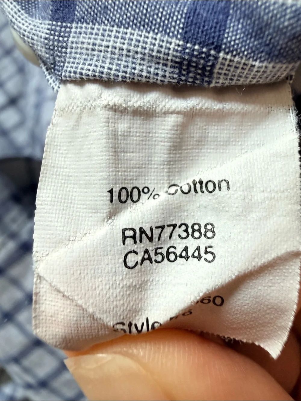 J. Crew Men's Light Blue and Navy Windowpane Button-Down Shirt